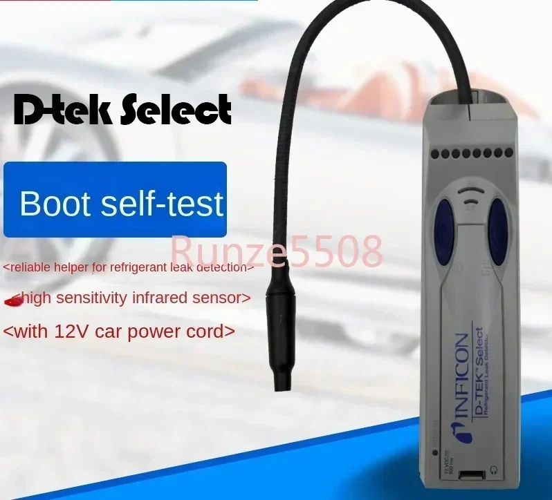 D-TEK Select Refrigerant Leak Detector Inficon 712-202-cn41 High Precision