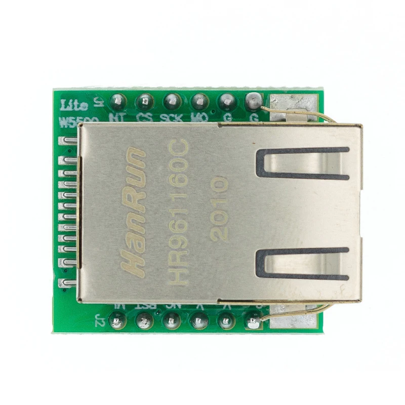 USR-ES1 W5500 Ethernet network module hardware SPI to LAN/ Ethernet TCP / IP 51 / STM32 microcontroller program over W5100