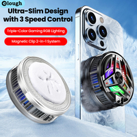 Mobile Phone Ice Cooler Magnetic Cooling Fan Case Radiator For PUBG Gaming Back Clip Cool Heat Sink Smartphones Stand Radiator