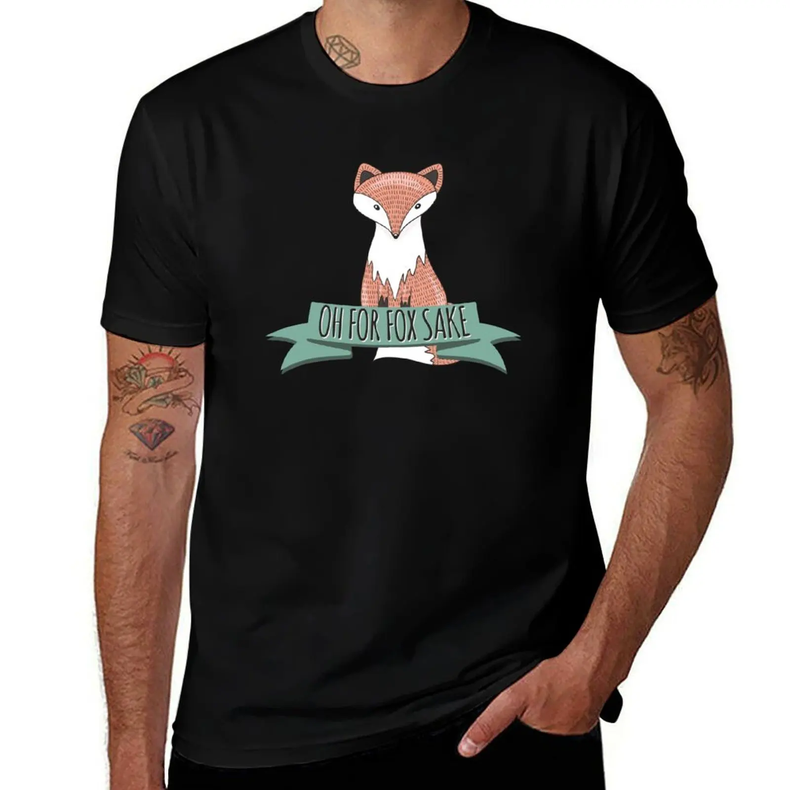 

Oh man t shirts For shirt for graphic t man shirts t Sake man T-Shirt Fox pack white designer