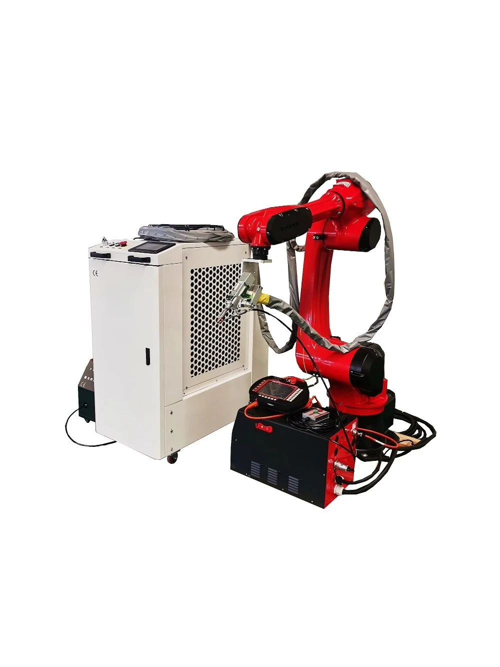 Automatic 6axis Robotic Arm Welding Machine for Aluminum Steel Programmable Collaborative Robots Welder Workstation
