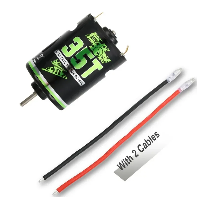 540 Brushed Motor 20~45T 540 Waterproof for 1:10 RC Crawler Axial SCX10 AXI03007 90046 Trxs TRX4 540 Brushed Motor