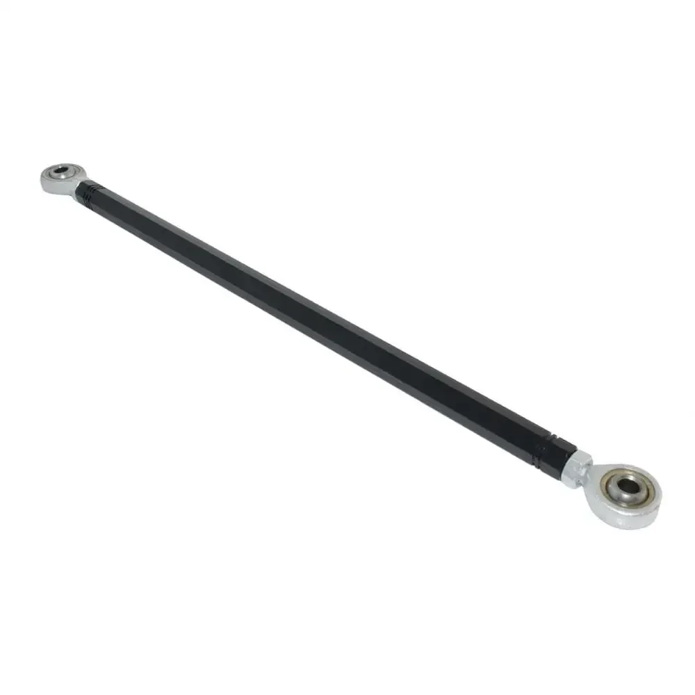 waase 240mm Black Motorcycle Universal Gear Shift Linkage Shifter Link Rod with Rod End Bearing For Racing Rearset Footrests