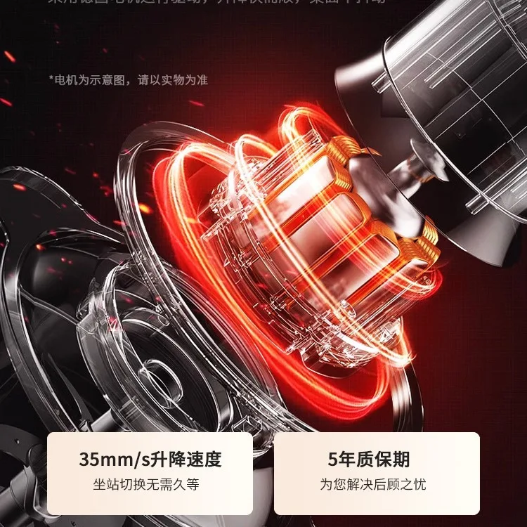 Electric lifting computer bedroom writing table Lifting workbench