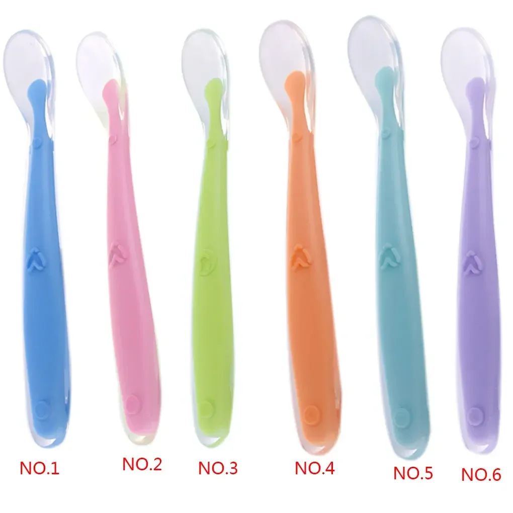 

Kids Food Spoon Children Feeding Tools Tableware Accessories Meal Training Scoop for Restaurant Household Supplies