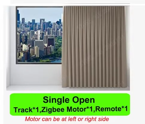 Tuya Smart Gordijnmotor Wifi Zigbee Drive Engine Smart Home Elektrische Gordijnrail Staafsysteem Ondersteuning Google Alexa Alice