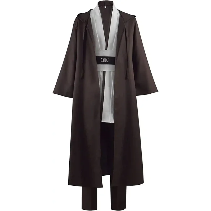 Disfraz de Cosplay de la película Star Wars, Caballero Jedi Anakin Skywalker, uniforme, traje, ropa de Halloween para mujeres y hombres