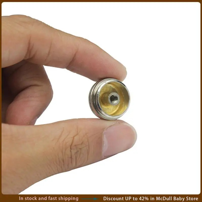 ABJA-Flute Mouthpiece Nut, Nut, Silver Mouthpiece, Musical Instrument Replacement Parts