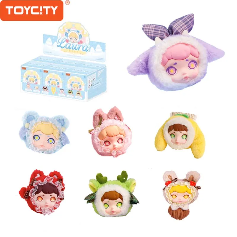 

Toycity Laura Winter Tea Partys Series Blind Box Toys PVC Action Figure Original Periphery Anime Model Doll Mystery Box Gifts