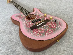 Electric Guitar, Multi Color, Semi Hollow Body, Deep C Neck,Rosewood Fingerboard,High Quality,In Stock, Fast Shipping