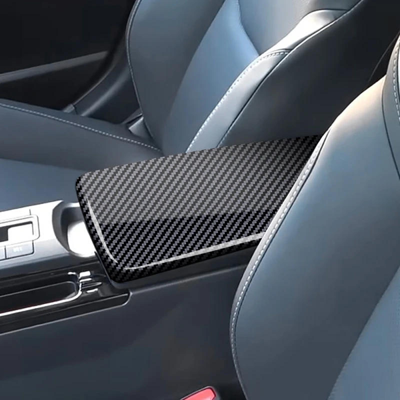 لتويوتا بريوس 60 سلسلة 2023 2024 Abs ثلاثية الأبعاد Partsbon أجزاء الألياف وحدة التحكم المركزية مسند الذراع صندوق تخزين غطاء لوحة الكسوة