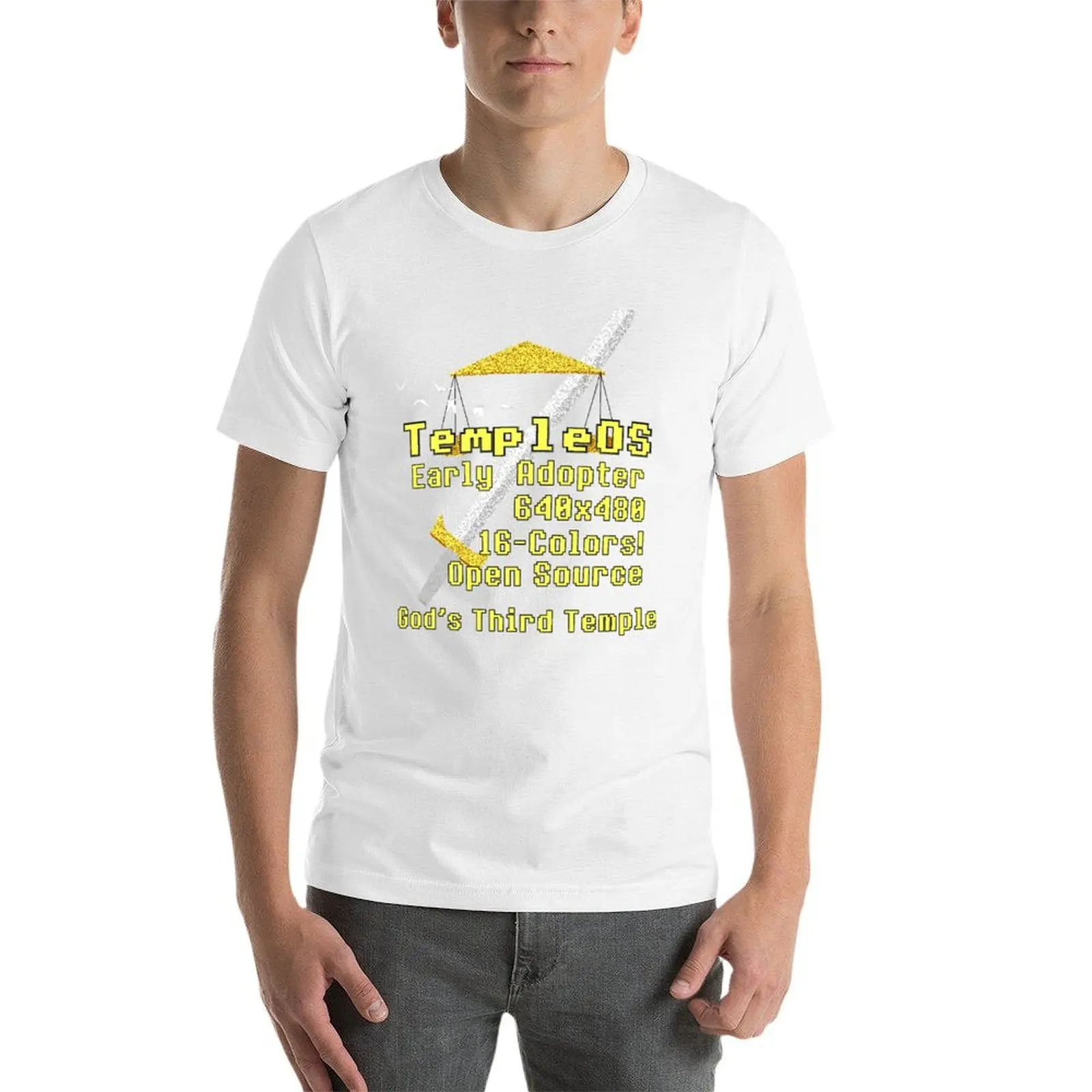 TempleOS Early Adopter - تيري أ ديفيس، مبرمج، ميمي تي شيرت مصمم تي شيرت