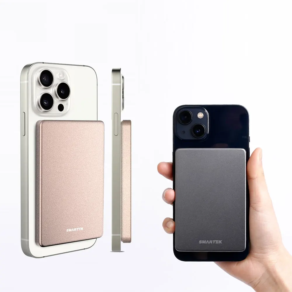 Ultra-Slim Magsafe Magnetic Power Bank 5100Mah (Fast Charging/Lightweight)