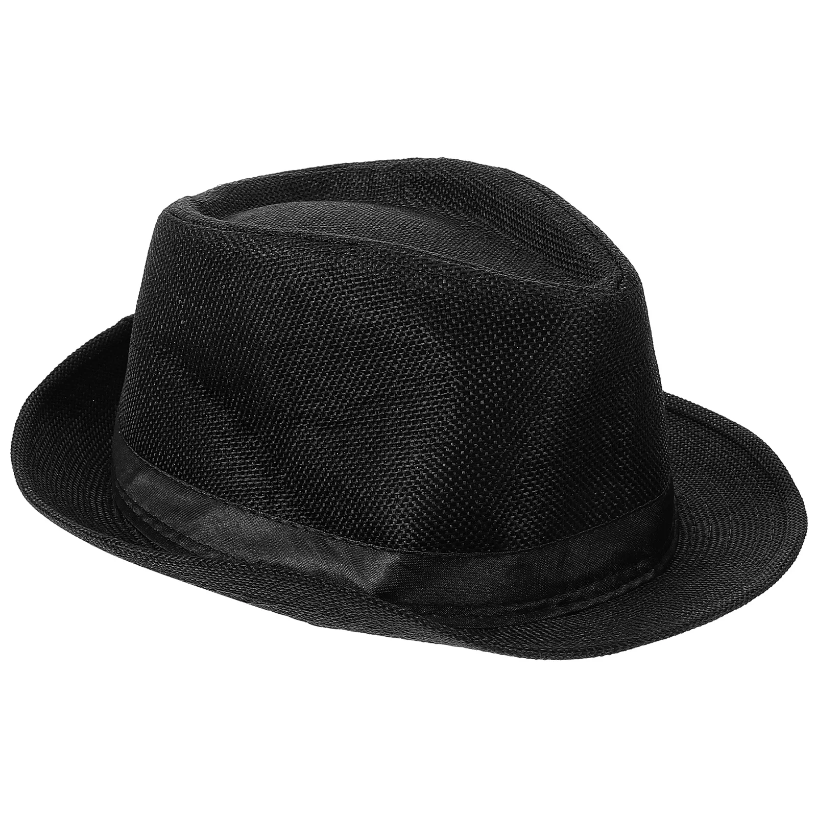 

Children Fedora Hats Gentleman Kids Dancing Performance Hat for Girth of 56-58cm (Black) fedora hats for kids