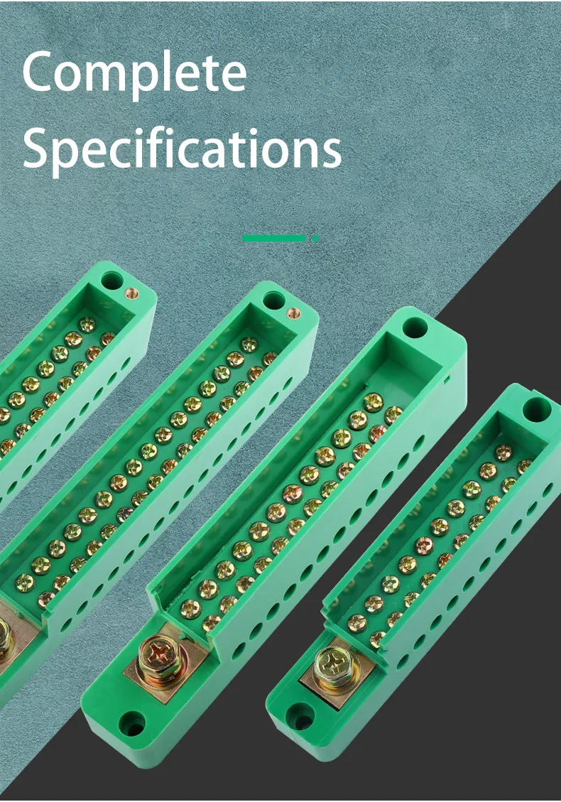 ユニポーラスプリッタジャンクションボックス 1 で 4/6/8/10/12 アウトワイヤー端子台絶縁 Retar 電気アクセサリー銅配電