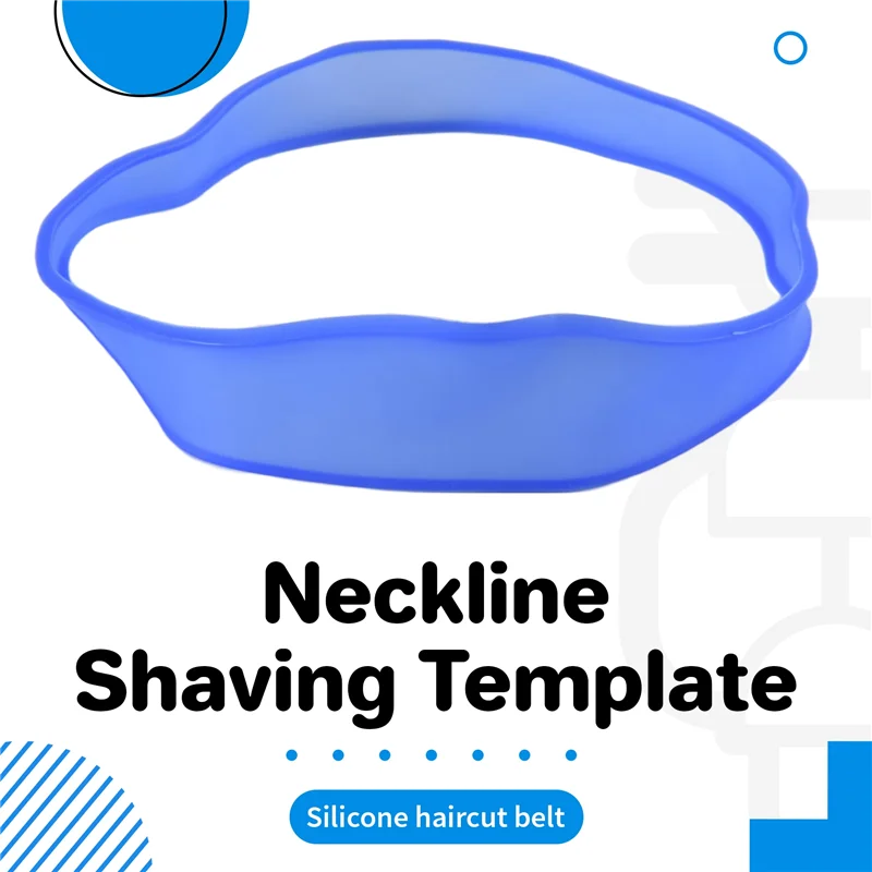 A94E-шаблон для бритья с вырезом и руководство по стрижке волос, силиконовая направляющая для выцветания, руководство по выцветанию и конусом для домашних стрижек своими руками