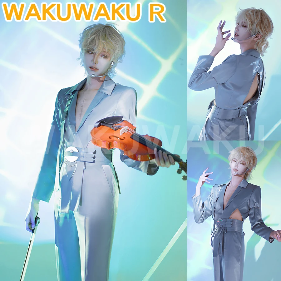 

Luka Cosplay Costume Anime Alien Stage【XS-2XL】WakuWaku-R Men Uniform Suit Costume Luka Cosplay Christmas Plus Size