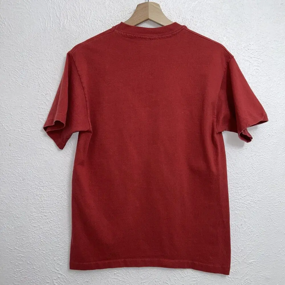 Vintage Cherokee Tee Burgundy T-Shirt Short Sleeve Size Medium