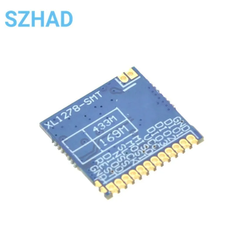 Novo módulo sem fio do transceptor da longa distância de 433mhz lora sx1278 com relação xl1278 smt spi da antena para arduino