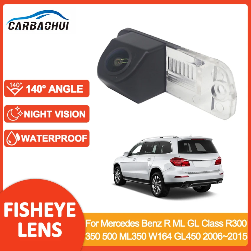 1080P HD Автомобильная камера заднего вида для Mercedes Benz R ML GL Class R300 350 500 ML350 W164 GL450 W220 W209 W219 2006 ~ 2015