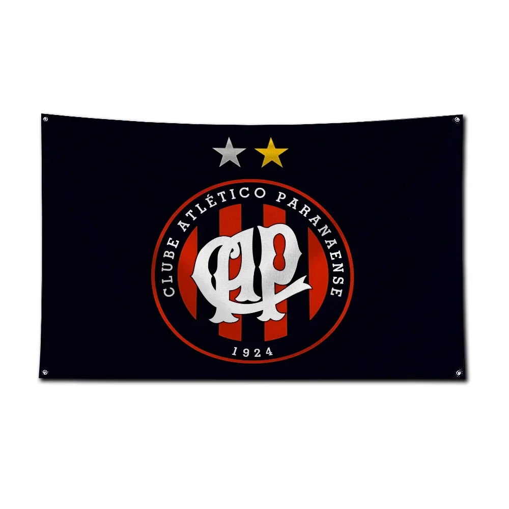 3x5ft Atlético Parana Football Club Polyester Digitally Printed Banner, Perfect for Garage or Outdoor Decoration