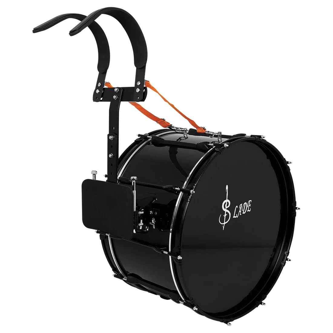 SLADE 22 "طبلة كمين مع الناقل المهنية زحف كمين طبل قابل للتعديل متعدد القسم الإطار الخلفي طبل الناقل