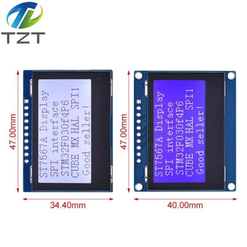 12864 SPI LCD Module 128X64 SPI ST7567A COG Graphic Display Screen Board LCM Panel 128x64 Dot Matrix Screen for Arduino