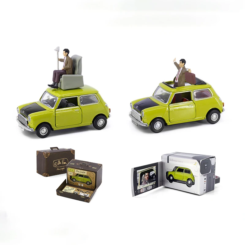 Tiny 1:50 Scale Mr MINI Set Model Car with Figure & Sofa/Figure Set Static Display Collection Souvenir Gift Toy Decoration