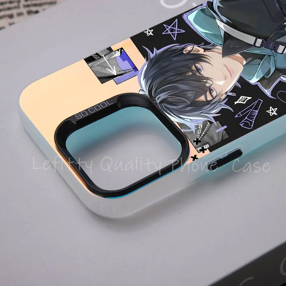 PIKPAKA T-Tears Of Themis لعبة جراب هاتف آيفون 16 15 14 13 12 11 برو ماكس ماتي أورورا متعدد الألوان الليزر التدرج Funda #4