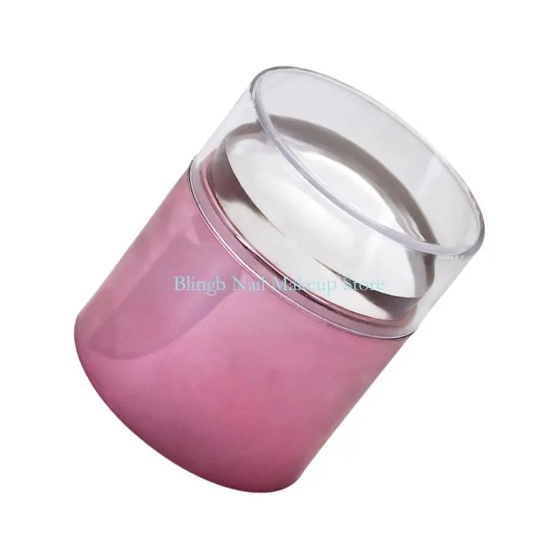 28TA 실리콘 네일 스탬프 스탬퍼 도구 네일 아트를위한 생생한 패턴 복제