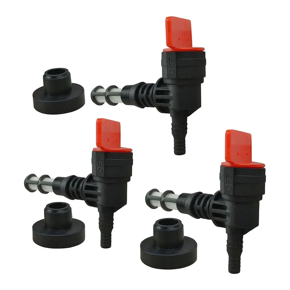 Fuel Shut Off Valve with Filter Grommet 3Pack Fits for powermate for husky Generators Efficient Fuel Flow and Protection