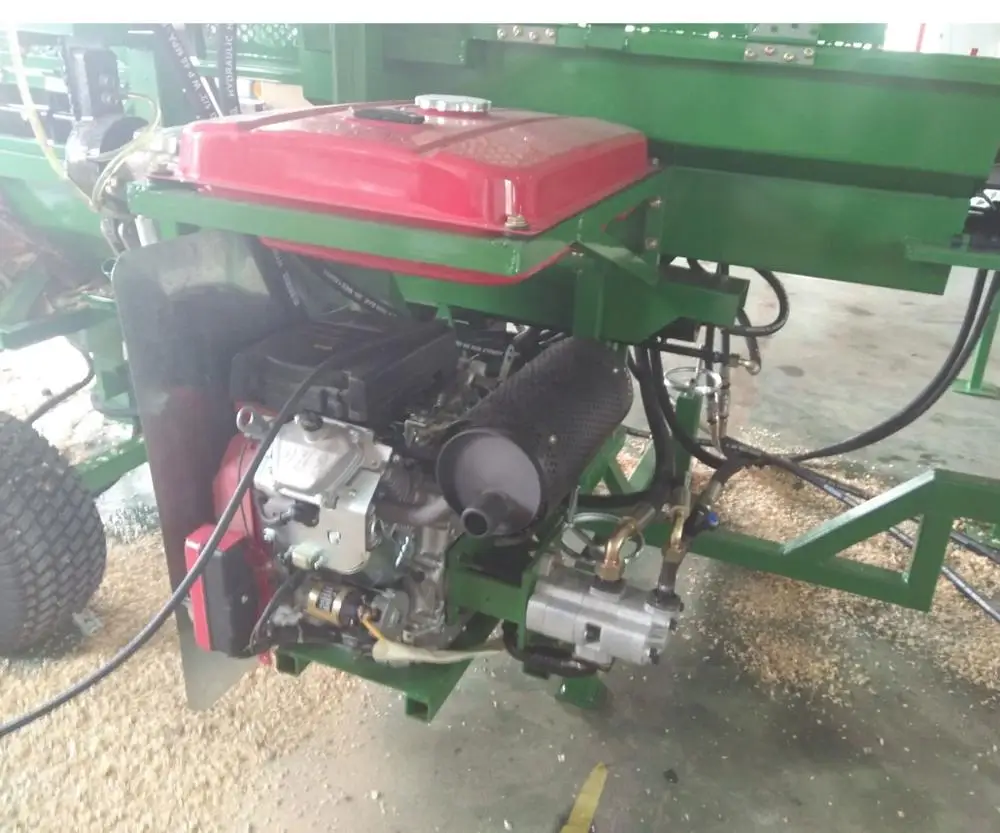 YG-Customized Firewood Cutting Saw Wood Splitter Firewood Machine 27hp 35 Ton Full Hydraulic with All Accessories with 500mm Cut