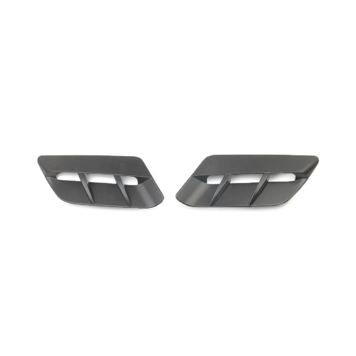 

Car Black Matte Engine Hood Air Outlet Vent Cover Trim for Dodge Challenger 2015-2020 Car