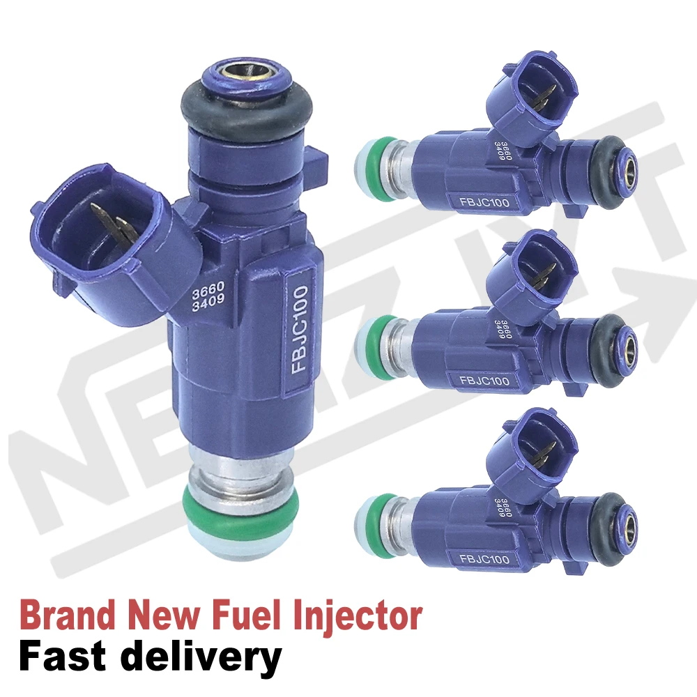 4 PCS FBJC100 842-12240 Novos Injetores de Combustível Para Nissan 350Z Maxima Pathfinder Sentra Infiniti FX35 FX45 G20 G35 I30 QX4 Peças Auto