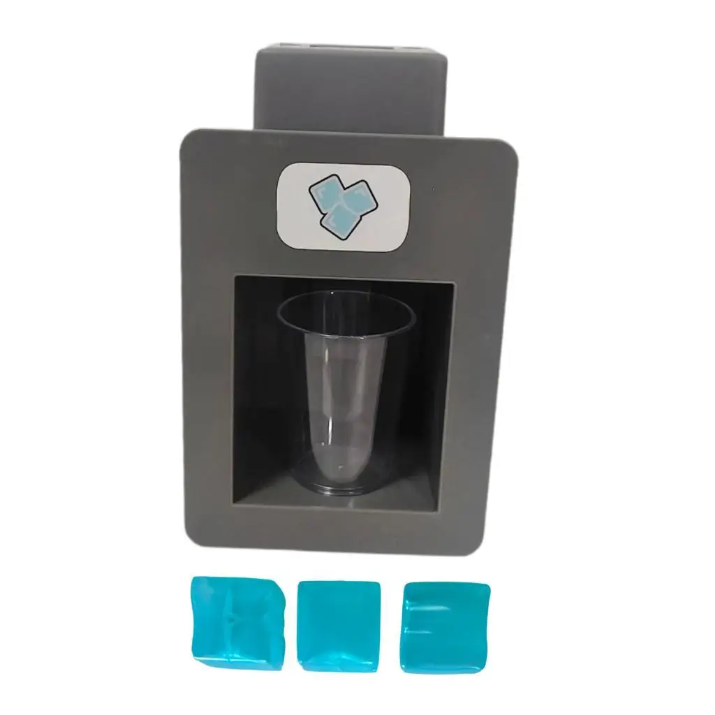 Pretend Play Ice Maker Educational Toy for Kids Simulation Ice Dispenser Fun Developmental Develop Motor Skill Role Playing