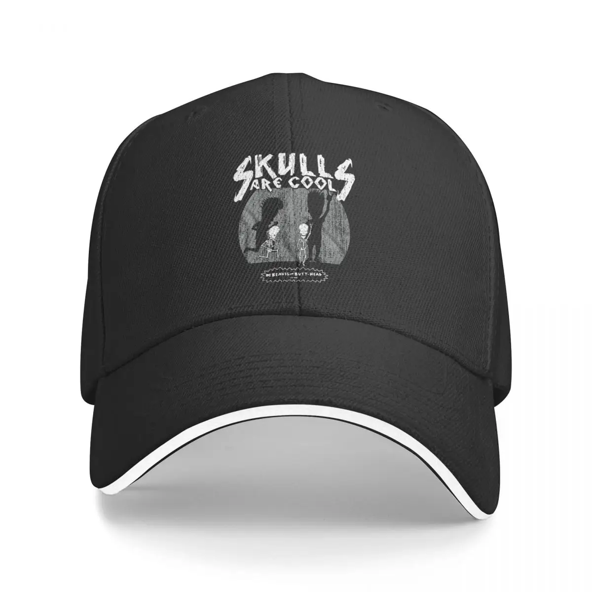 Baseball Caps Beavis And Butthead White Casquette Unisex Casual Summer Hats