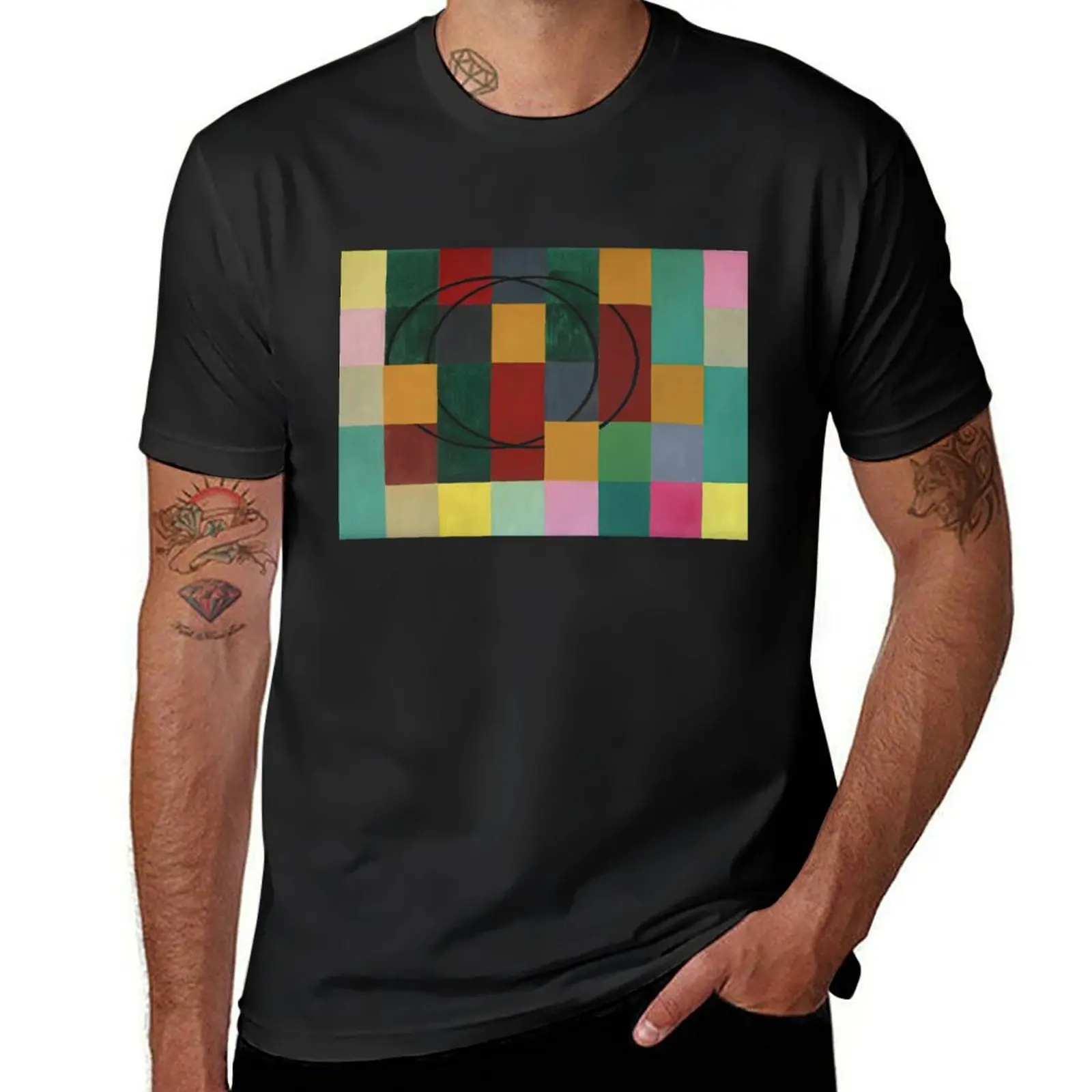 

Johannes Itten - Die Fremden Kreise - 1963 T-Shirt quick-drying heavyweights Blouse mens graphic t-shirts hip hop