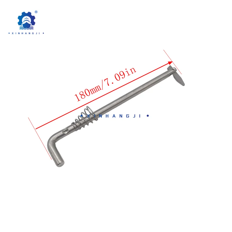 

350-62121 Tilt Thrust Rod & Spring 8-18hp 369-62122-2 350-62121-2 For Tohatsu Mercury Mariner 4-18hp 350621212M 350-62121-1
