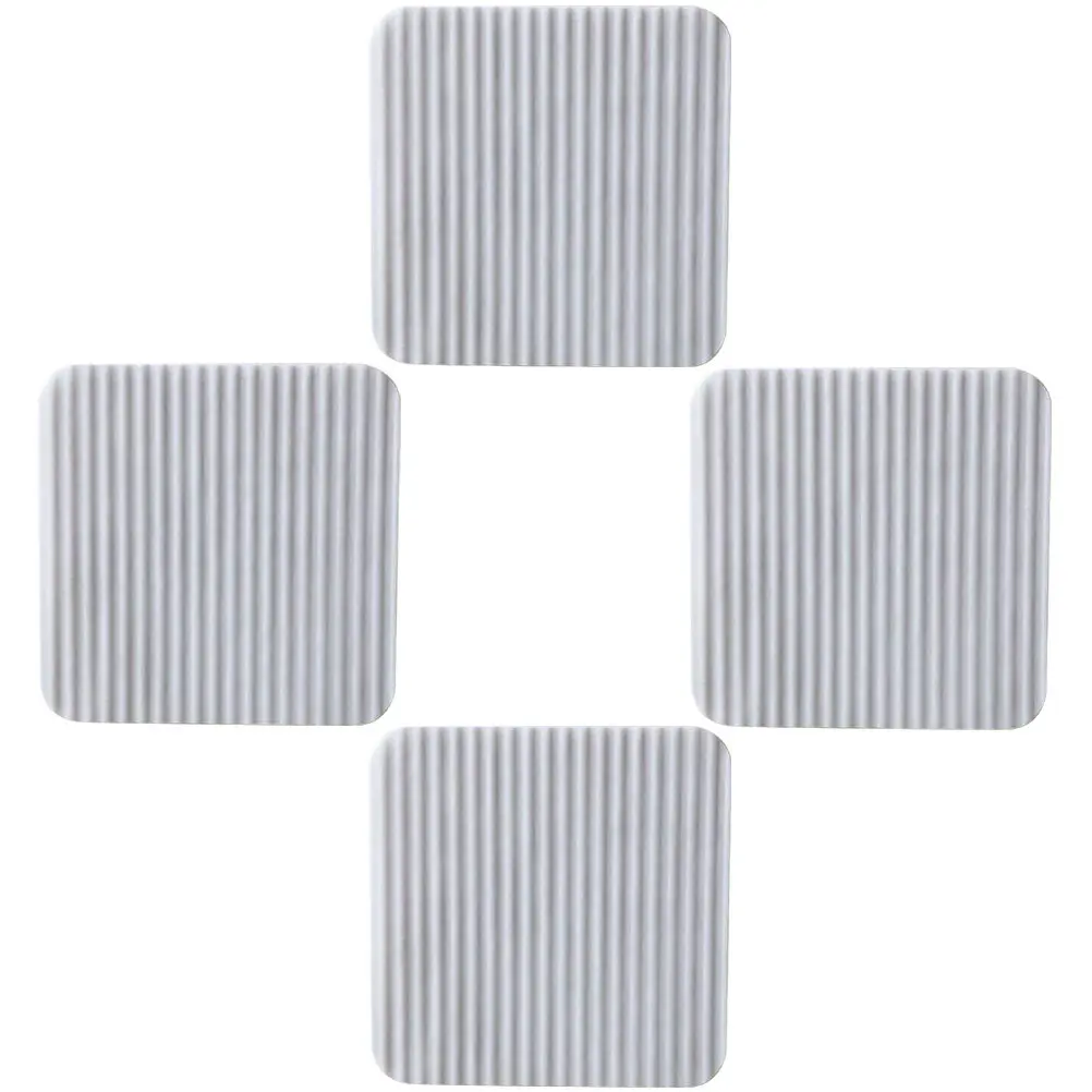 4 Cintas Adhesivas Premium de Doble Cara para Alfombras, Antideslizantes, para Pisos de Madera, Cocina, Baño, Pasillo, Fijan Alfombras de Forma Segura