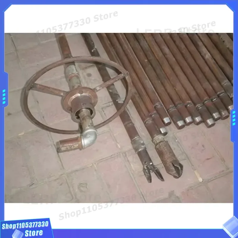 Portable High Power Motor Water Well Drilling Rig 80m Depth 50-200mm Hole Diameter Small Handheld Machine Low Maintenance