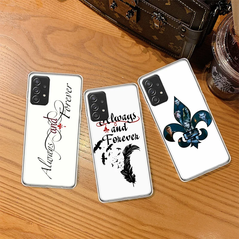 Always And Forever The Originals Phone Case For Galaxy S23 S20 FE S21 Plus Samsung S24 S22 Ultra TPU Pattern S10 S10E S9 S8 Cove