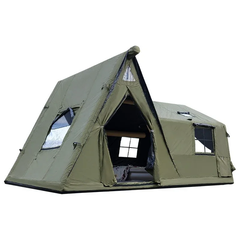 Inflatable camping Light luxury hut tent Field camping Outdoor camping Inflatable tent Household