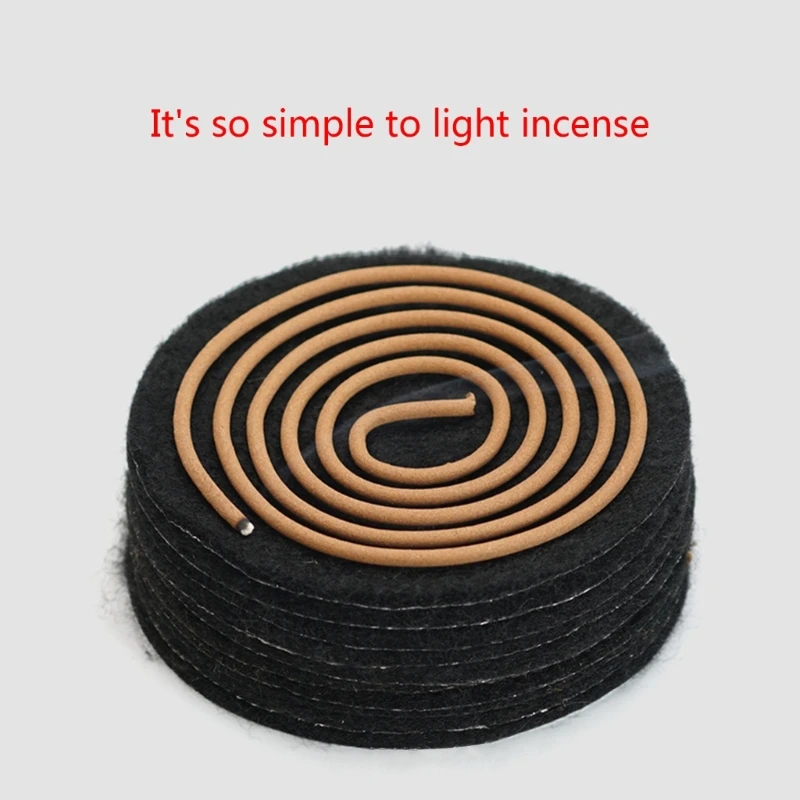 10 ชิ้น/ถุงธูป ทนไฟแผ่นป้องกัน Pad อุปกรณ์เสริมสำหรับในร่มกลางแจ้งธูป COIL อุปกรณ์ Drop Shipping