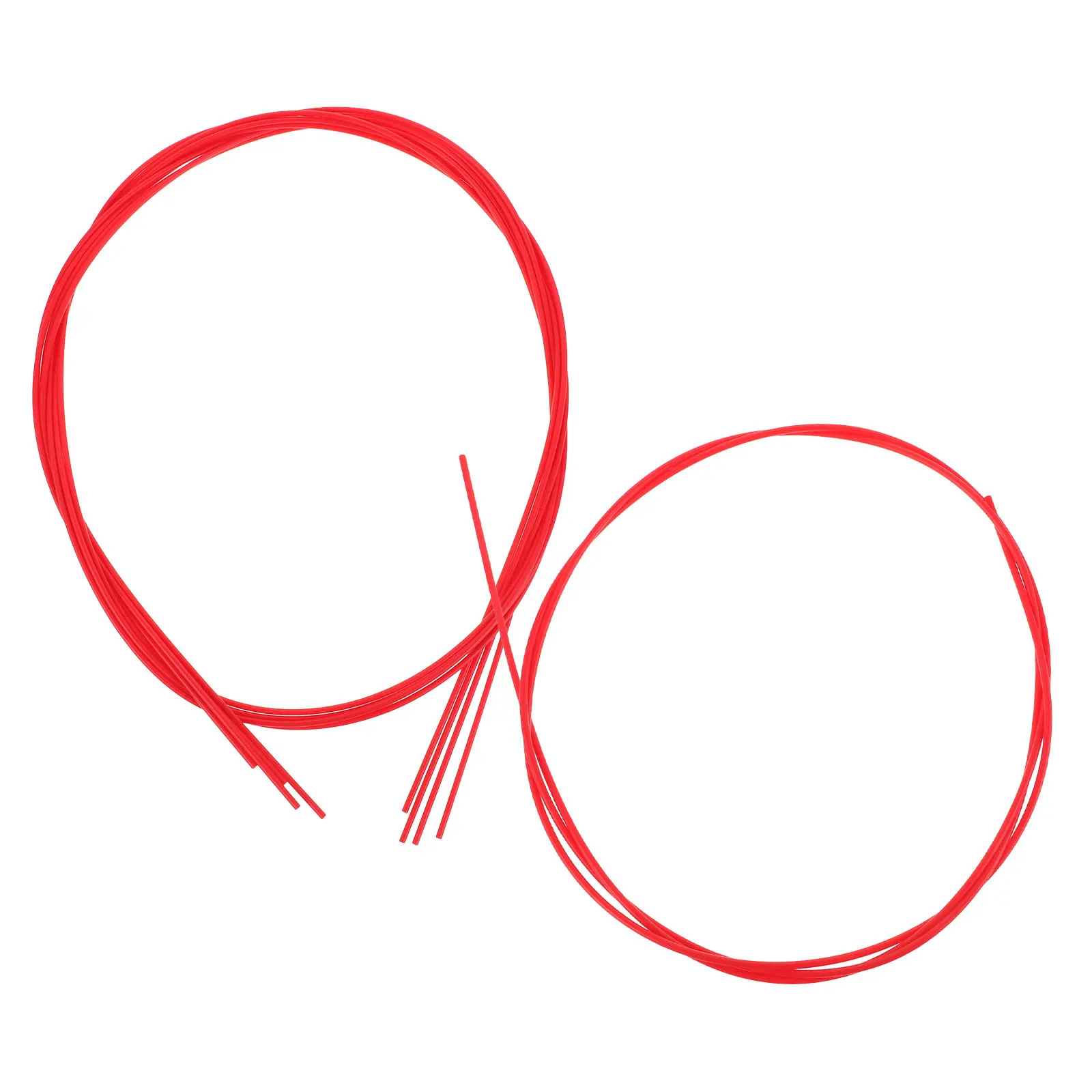 5Pcs Flexible Red Spray Can Straws 51 Inch Extension Tubes Spray Can Nozzle Replacement Tips for Aerosol Cans Household