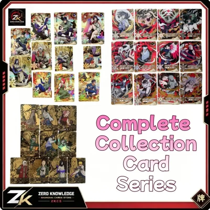 KAYOU Naruto Card AR Card Free Match Naruto Sasuke Uchiha Itachi Obito Toshio Organization CP, LR, MR Authentic Full Set