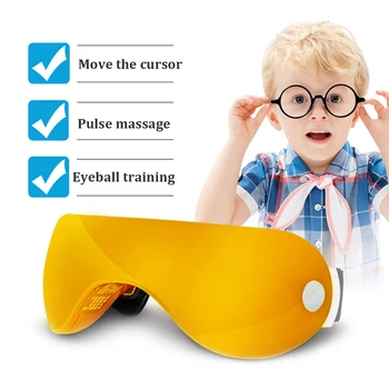 Eye massage vision recovery training device EMS acupressure massage eye protection instrument 3D children's myopia glasses Restore