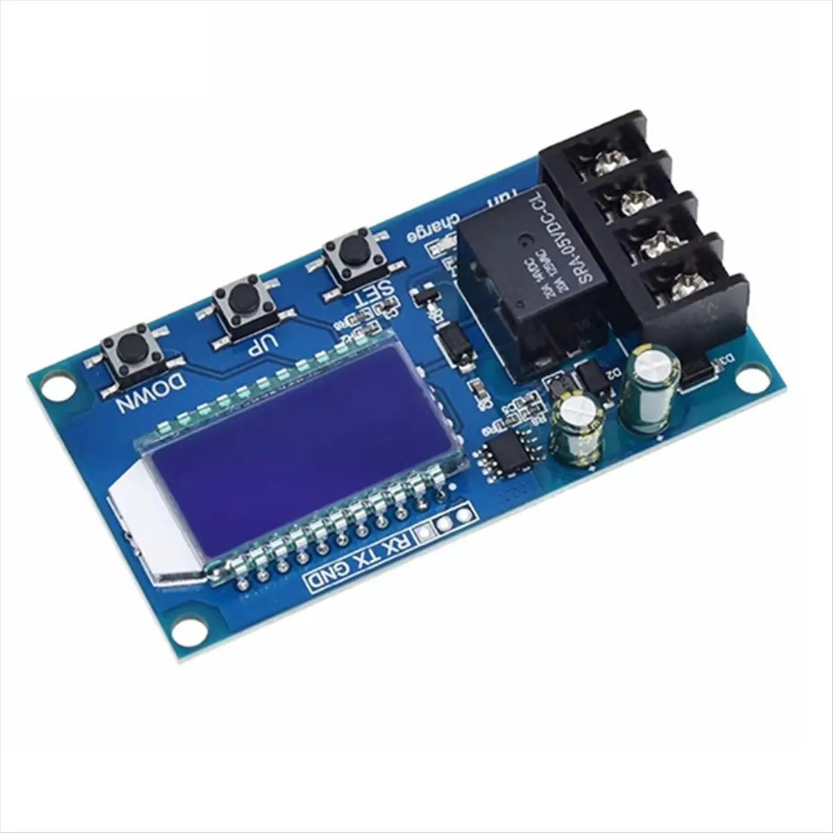 T19C Lead-Acid Lithium Battery Charger Module 6-60V 10A LCD Display Control Overcharge Protection Board Automatic Charging