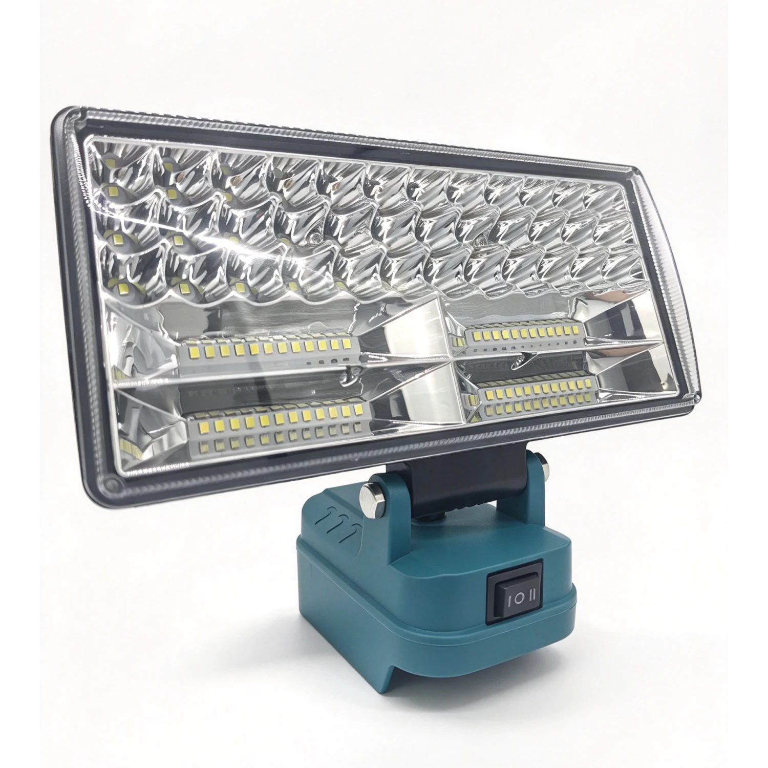 Für Makita 18V Li-Ion Akku LED Arbeitsleuchte, 90W 5400LM 2-stufig Einstellbarer Flutlichtstrahl, Dual USB, Kabellose Camping-Notfalllampe – Detail 5