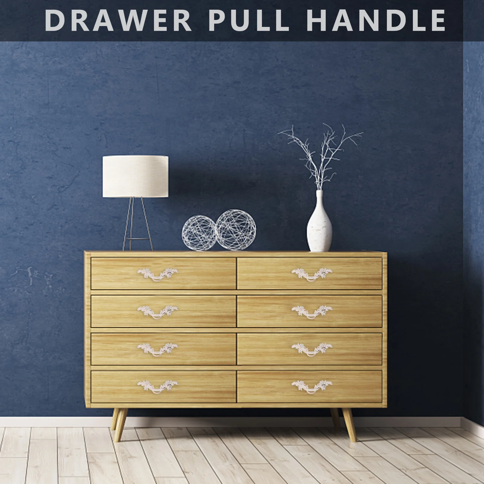 2 قطعة مقبض أوروبي عتيق سبائك الزنك خزانة الباب سحب لخزانة ملابس بأدراج مقبض خزانة تركيب الأجهزة المنزلية #4