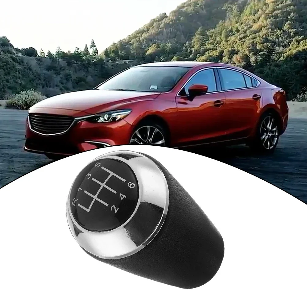 

Рукоятка переключения передач 6 скоростей для Mazda 3 6 Series CX-7 2003-2017, ручная Сменная головка уровня переключения передач
